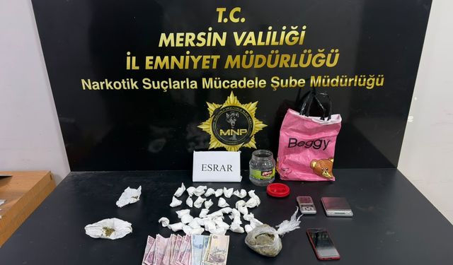 Mersin’de torbacı operasyonu: 6 tutuklama