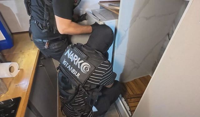 Şişli'de 213 kilogram yasaklı madde ele geçirildi
