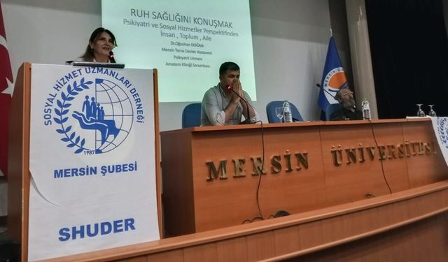 SHUDER Mersin Şubesi’nden Dünya Ruh Sağlığı Günü Kapsamında Anlamlı Seminer