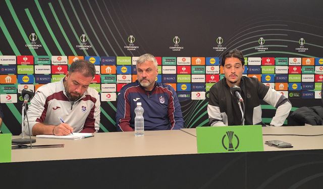 Trabzonspor'dan Avrupa mesajı: ‘Hedefimiz kazanmak’