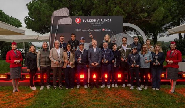 Turkish Airlines World Golf Cup kazananları belli oldu