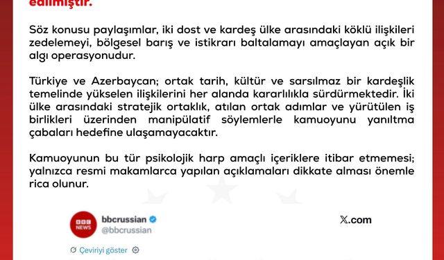 “Tek millet iki devlet bağları sarılmaz”
