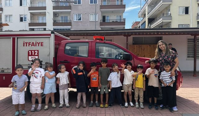 Toroslar’da minikler afet bilinci kazanıyor