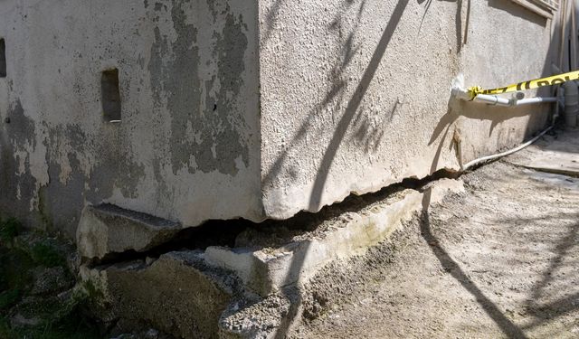 Yenişehir Belediyesi çökme bölgesinde tüm önlemleri aldı