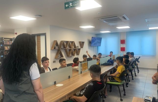 Mersin'de Çocuklara Orman Yangınına Karşı Önlem Eğitimi