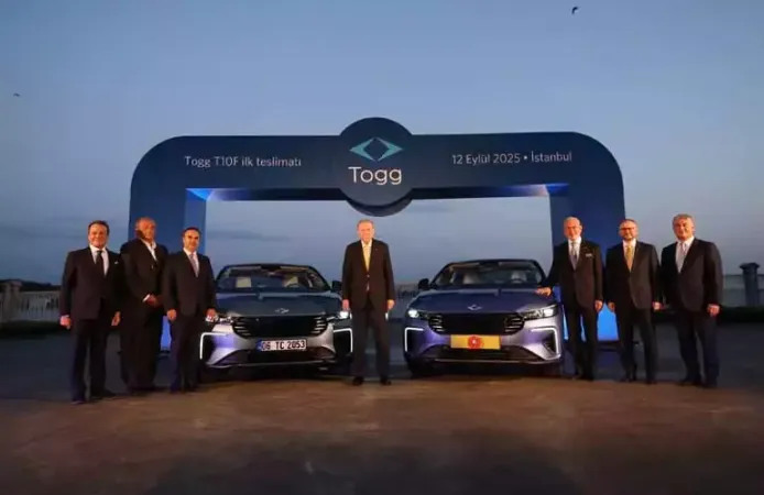 TOGG’un Yeni Modeli T10F Cumhurbaşkanı Erdoğan’a Teslim Edildi