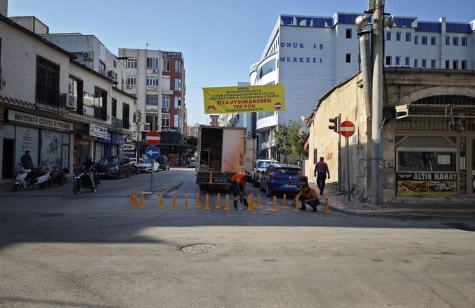 Silifke'de iki caddeye yeni düzenleme geldi