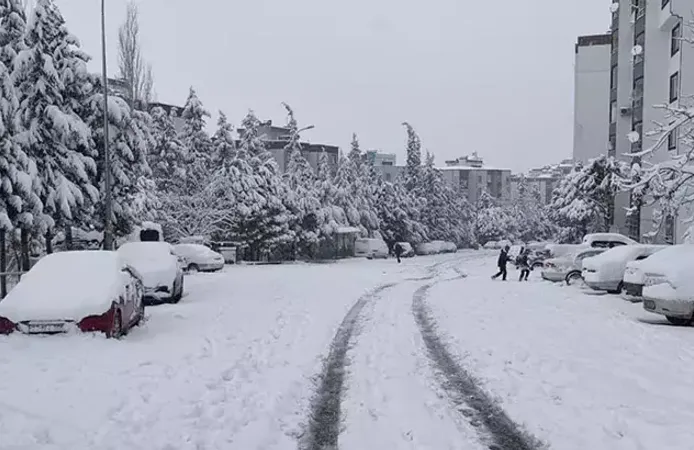 Kar ve Tipi Nedeniyle Yol Çift Yönlü Kapandı