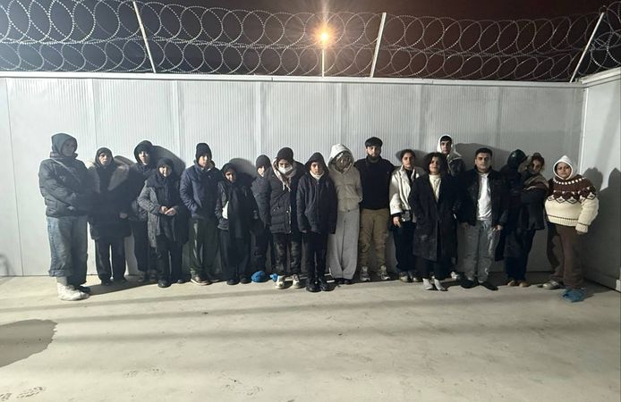 Edirne’de 18 Kaçak Göçmen Yakalandı