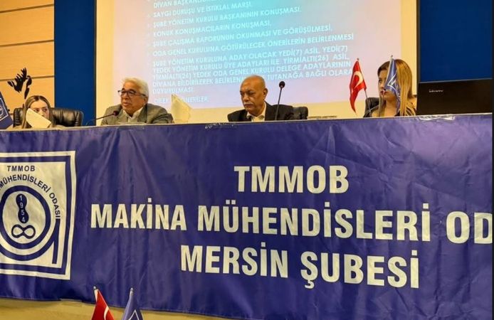 MMO Mersin Şubesi 15. Olağan Genel Kurulu Yapıldı
