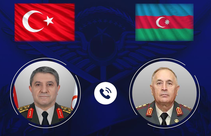 Genelkurmay Başkanı Bayraktaroğlu, Azerbaycanlı mevkidaşı ile telefonda görüştü