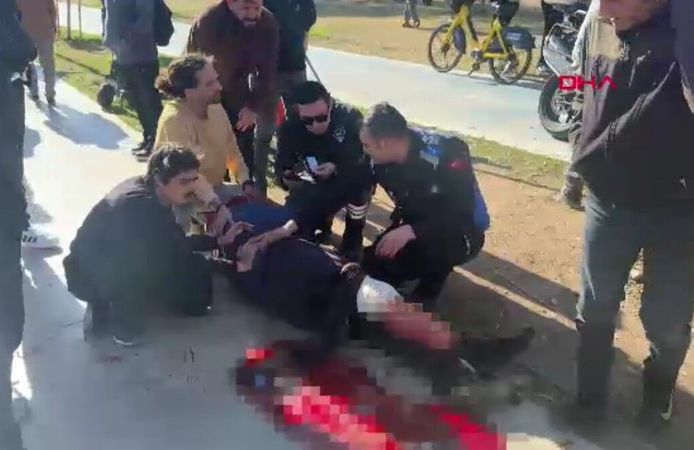 Selamlarını almadığı gerekçesiyle bacağından bıçakladılar