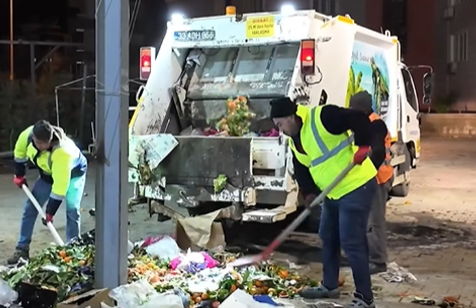 Anamur’da günlük 55 ton atık toplanıyor