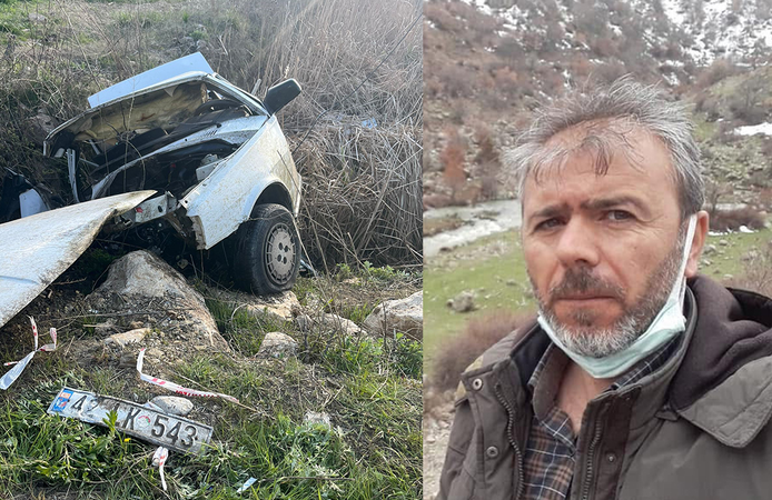 Otomobil şarampole yuvarlandı: Kardeşlerden 1'i öldü, 1'i yaralandı