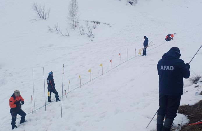 Çığda kaybolan çoban i̇çin arama çalışmaları yeniden başlatıldı