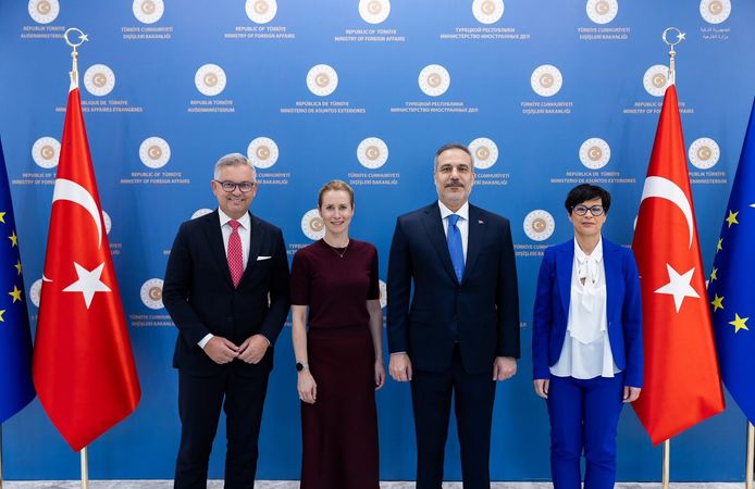 Bakan Fidan, AB Komisyonu Başkan Yardımcısı Kallas ile bir araya geldi