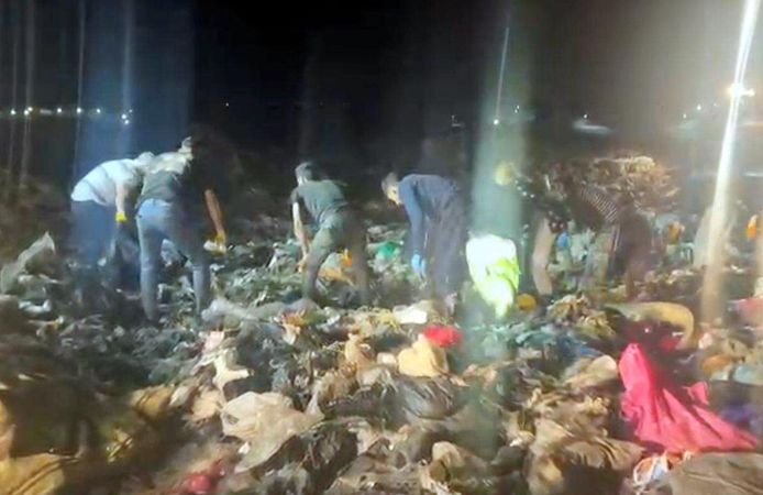 Çöplükte 1 aylık bebek cesedi bulundu