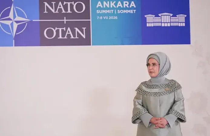 Emine Erdoğan'dan 'NATO Zirvesi'ne ilişkin paylaşım