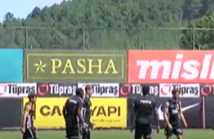 Beşiktaş, Hradec Kralove maçının hazırlıklarını tamamladı