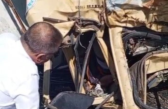 Kaza yapan sürücüden başkana yürek burkan soru: “Bana kızıyor musun başkanım?”