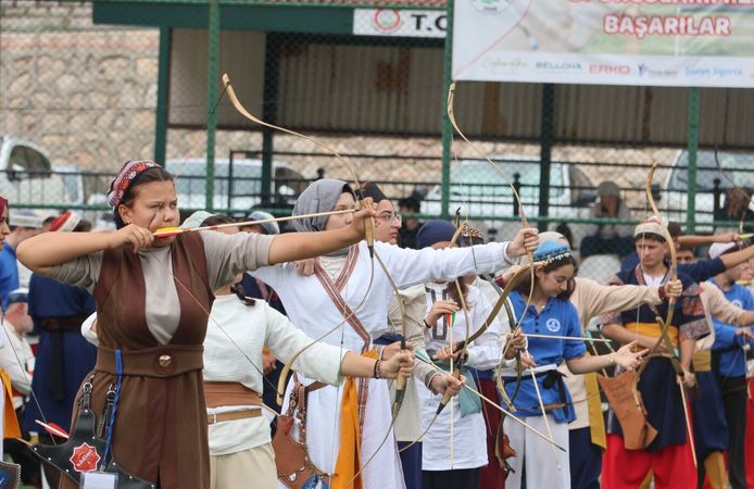 Geleneksel Türk okçuluğunda şampiyonlar Amasya’da belli oldu