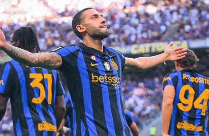 Hakan Çalhanoğlu gol attı, Inter lige farklı başladı