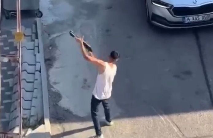 Kavga sonrası tüfekle çevreye rastgele ateş açtı