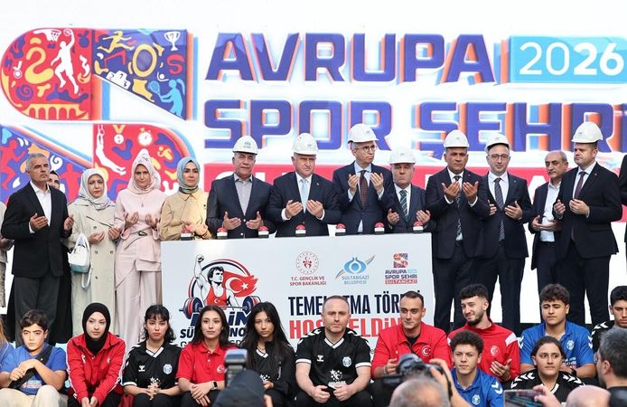 Naim Süleymanoğlu Gençlik Spor ve Yaşam Merkezi’nin temel atıldı