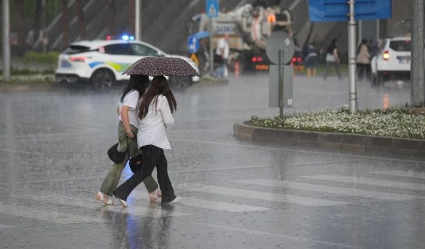 Meteorolojiden Samsun için 'kuvvetli yağış' uyarısı