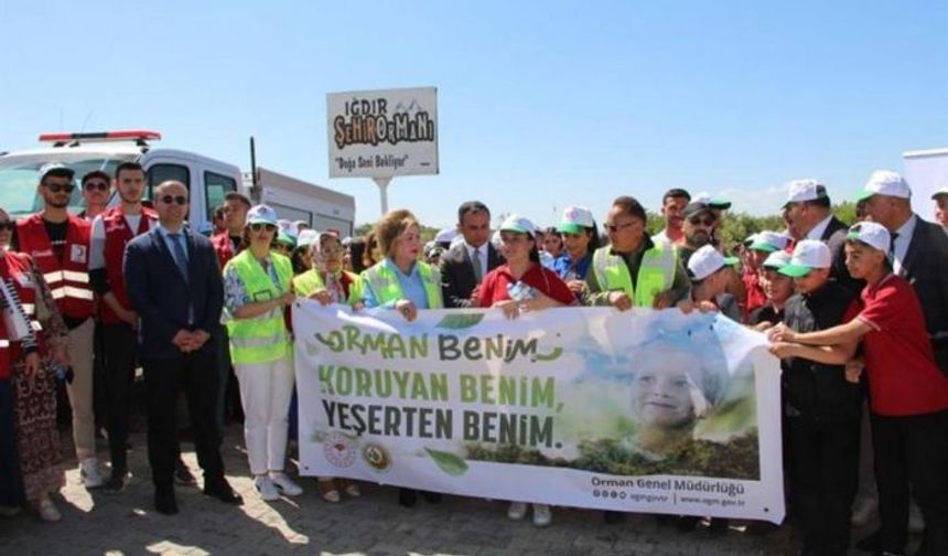 Iğdırda "Orman Benim" etkinliği düzenlendi