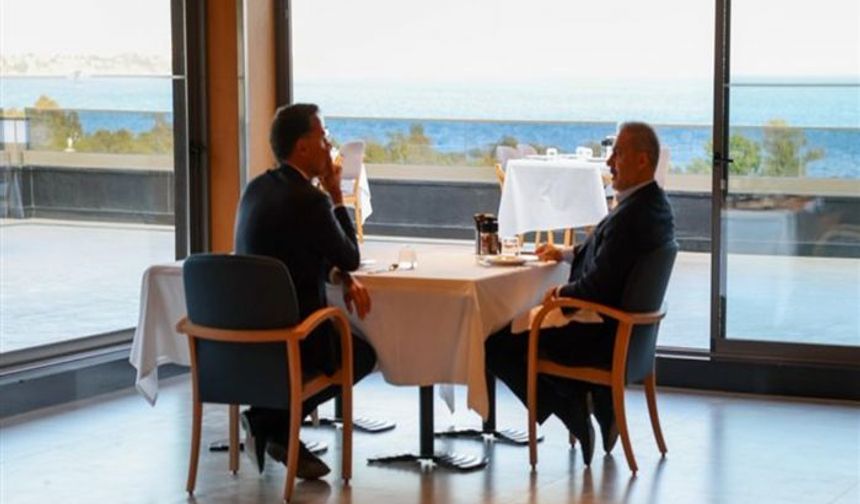 Bakan Fidan, NATO Genel Sekreteri Rutte ile bir araya geldi