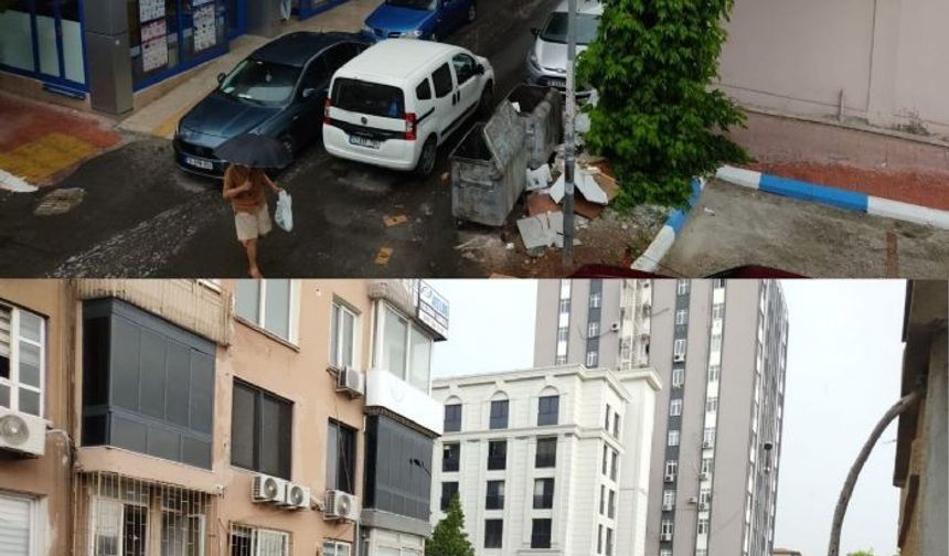 Mersin'de bahar havası yerini yağmura bıraktı
