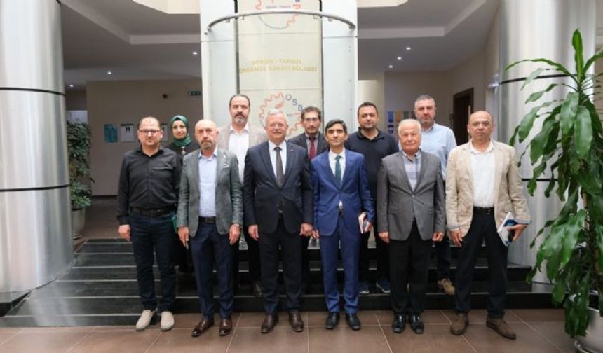 Mersin'de Üniversite-Sanayi İşbirliği toplantısı gerçekleşti