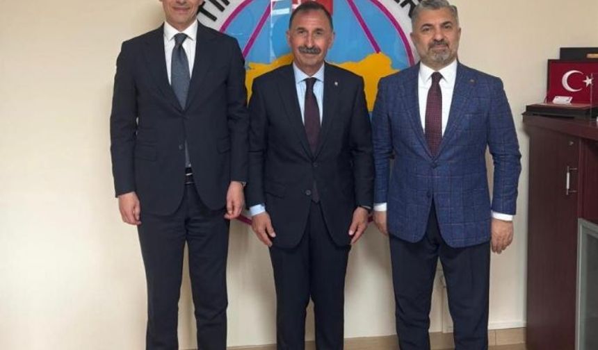 RTÜK Başkanı Şahin'den TOF Başkanı Güler'e ziyaret