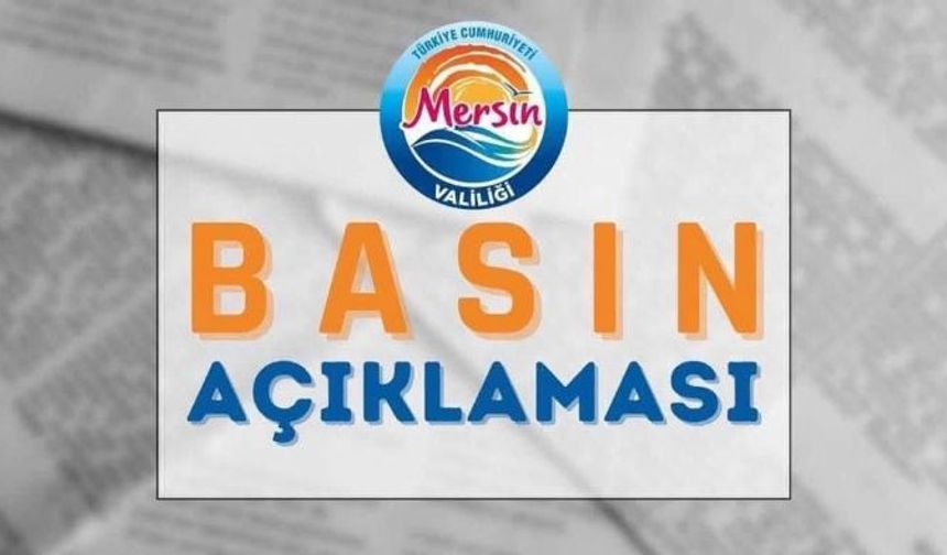 Bozyazı'da gerçekleşen bıçaklanma olayına ilişkin açıklama
