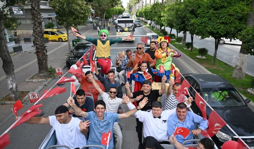 Mersin'de Engelliler Haftası'na özel eğlenceli etkinlikler düzenlendi