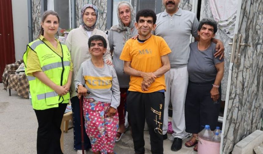 HBBden fedakâr anneye anlamlı ziyaret