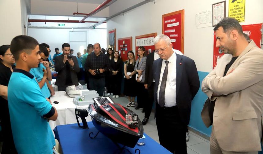Mersin OSB’de 'Üreten Gençlik Proje ve Ürün Sergisi' açıldı