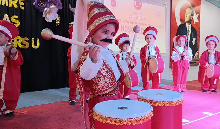 Anamur’da Miniklerin Büyük Gösterisi