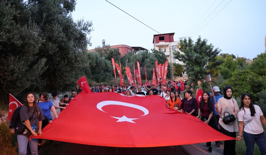 19 MAYIS MEŞALESİ TOROSLAR’I AYDINLATTI