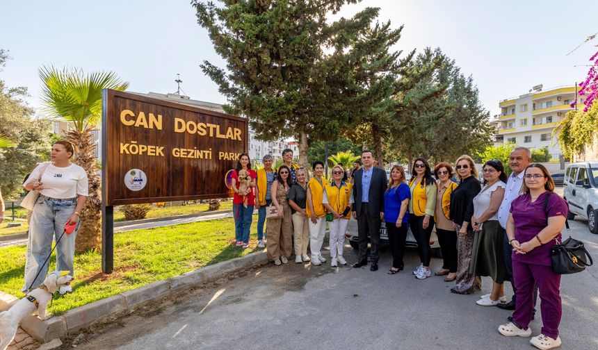 Yenişehir Belediyesi’nde Can Dostlara Özel Park
