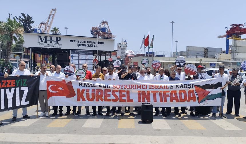 Madlen'e Saldırı Mersin'de Protesto edildi