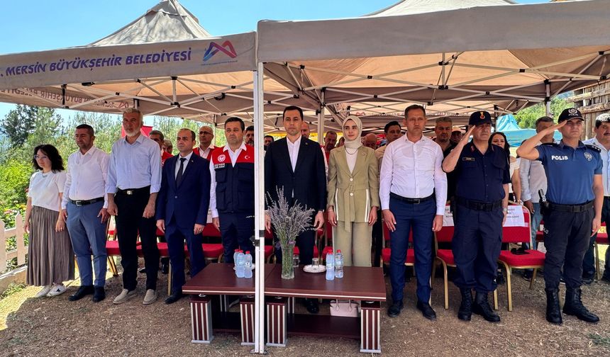 Çamlıyayla’da 5. Lavanta Şenliği Coşkuyla Gerçekleşti