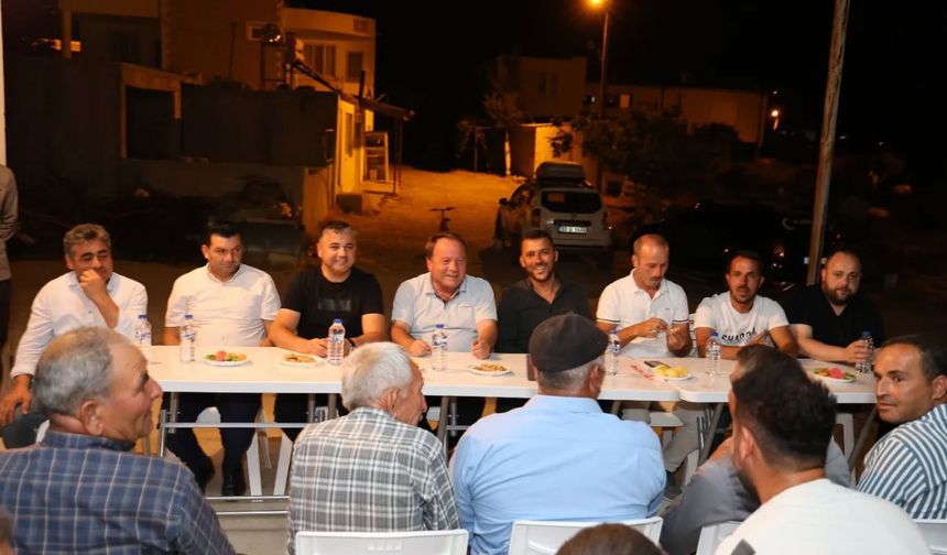 Mut Belediye Başkanı Orhan, Vatandaşlarla Bir Araya Geldi