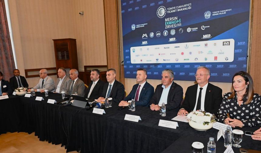Mersin’de Yatırım ve Kalkınma Stratejileri Masaya Yatırıldı