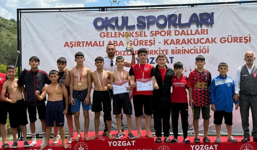 Mersinli Güreşçilerden Türkiye Şampiyonası’nda Madalya Yağmuru