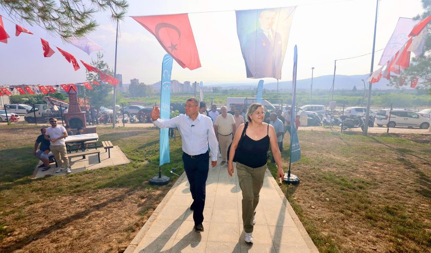 Silifke Belediye Başkanı Turgut, Sarıcalar Mesire Alanı’nda Çalışanlarıyla Buluştu