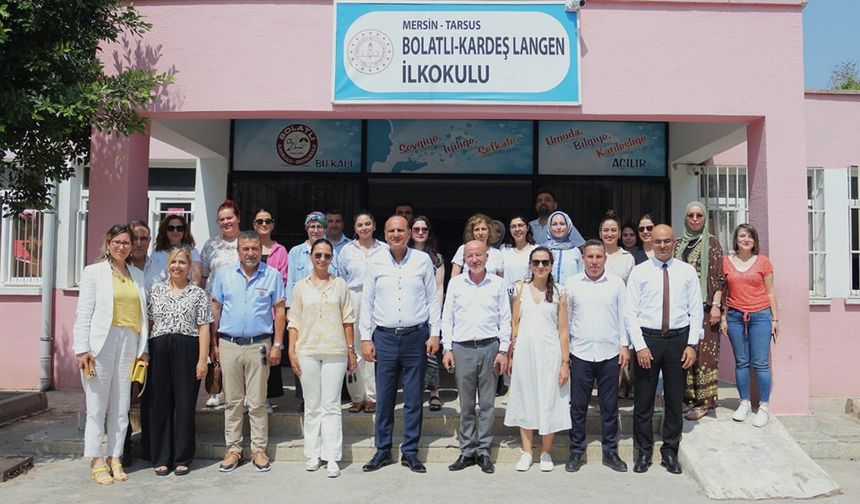 Tarsus İlçe Milli Eğitim Müdürlüğü’nden Anlamlı Ziyaret