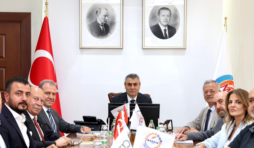Mersin OSB Müteşebbis Heyeti Bir Araya Geldi