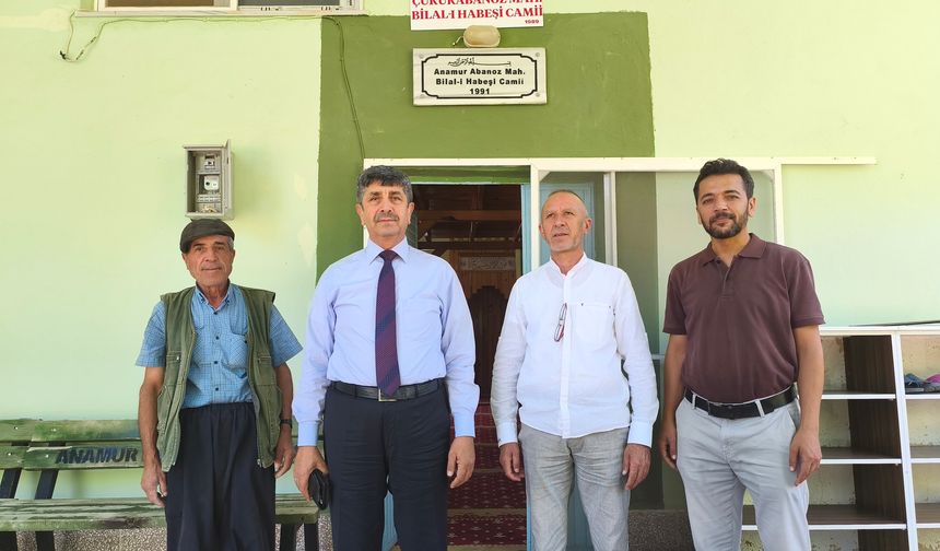 Anamur Müftülüğü’nden Köylere Ziyaret ve Cami Denetimi